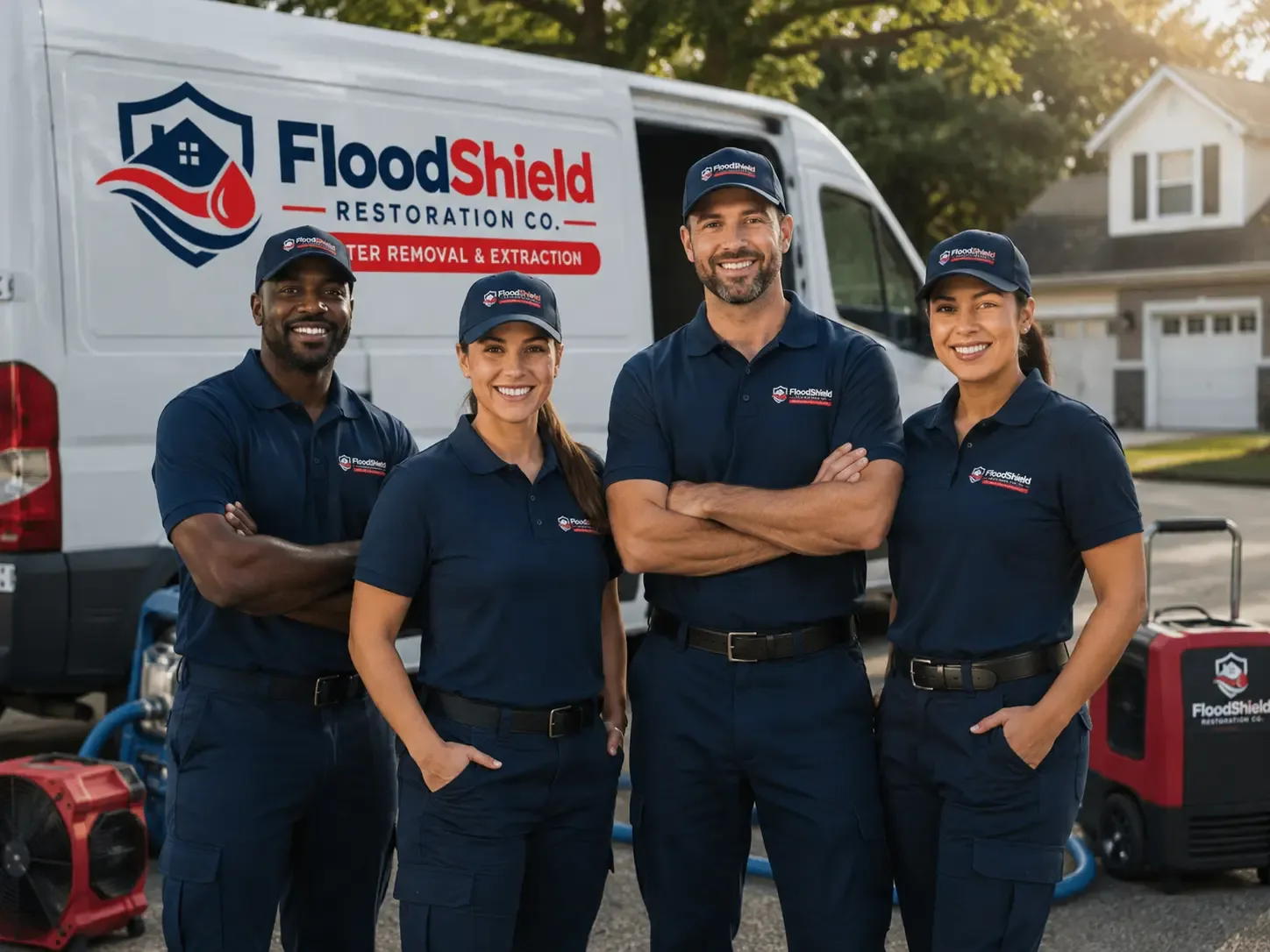 Flood Damage Restoration company in Porterville, MS